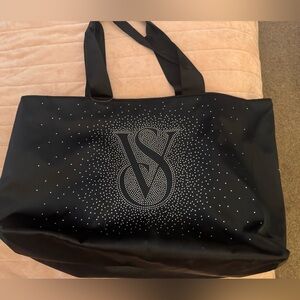 Victoria's Secret Black Tote Bag